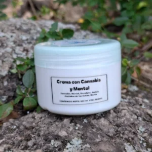 Crema con Cannabis y Mentol