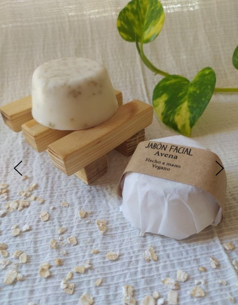Jabon Facial de Avena